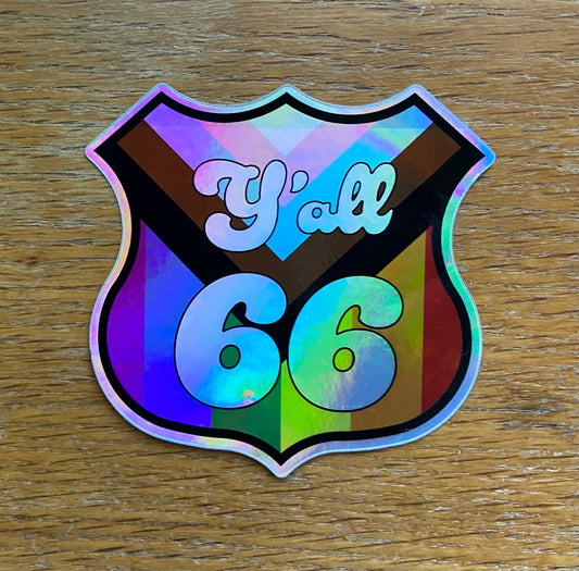 Y’all 66 Pride Sticker