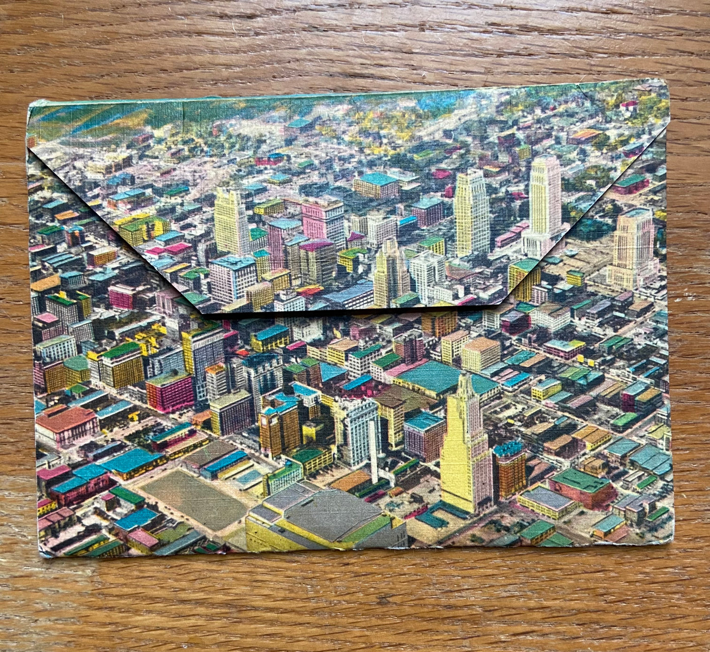 Vintage postcard folder - Kansas City
