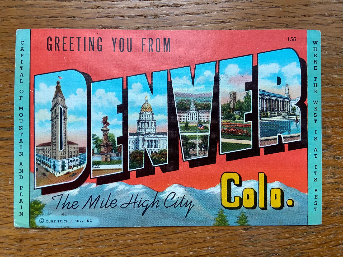Vintage Postcard - Denver