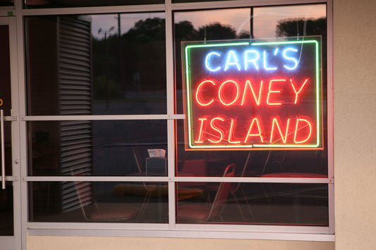 Carl's Coney Island, Tulsa, OK Route 66 photographic print